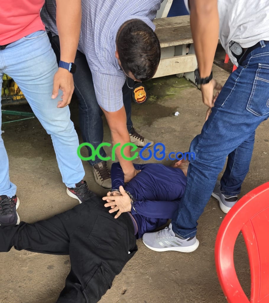 Policia Civil prende terceiro envolvido em latrocínio de vigilante em escola pública de Rio Branco