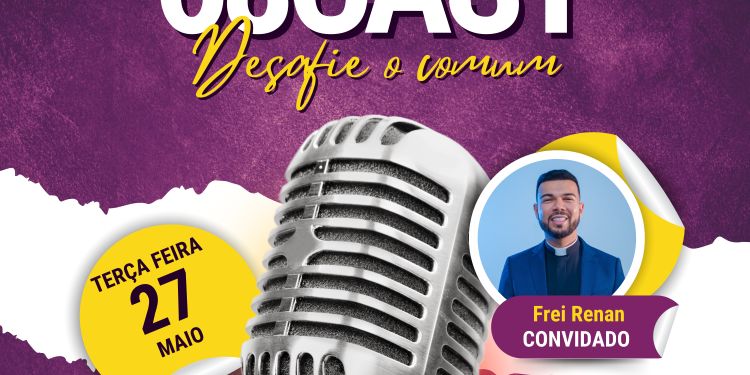 68 Cast recebe Frei Renan nesta terça-feira, às 15h