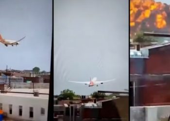 Urgente: Avião cai na Índia com 242 a bordo; há mortes confirmadas