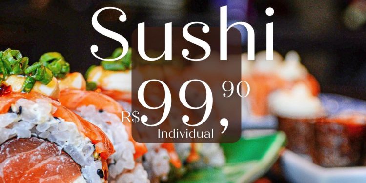 Paris Garden conquista paladares com Rodízio de Sushi por apenas R$ 99,99 aos domingos