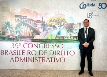 Advogado Acelon Dias participa do 39º Congresso Brasileiro de Direito Administrativo em Belo Horizonte