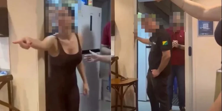 Mulher agride marido após funcionária expor assédio em loja da Cacau Show. Veja vídeo