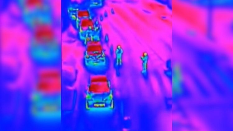 Drone com tecnologia de “calor humano” flagra motoristas bêbados