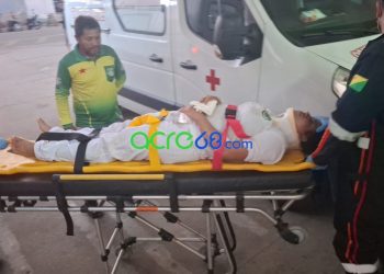 Funcionária sofre queda e fere a cabeça em unidade da Cooperacre em Rio Branco