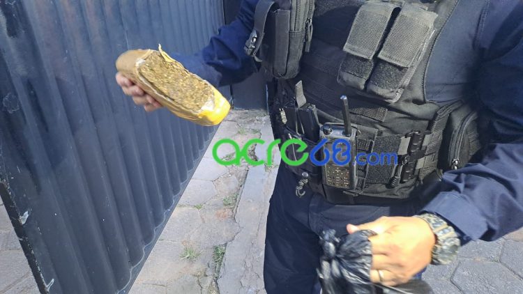 Operação da Força Tática resulta na prisão de distribuidor e apreensão de quase 1,5 kg de entorpecentes em Rio Branco