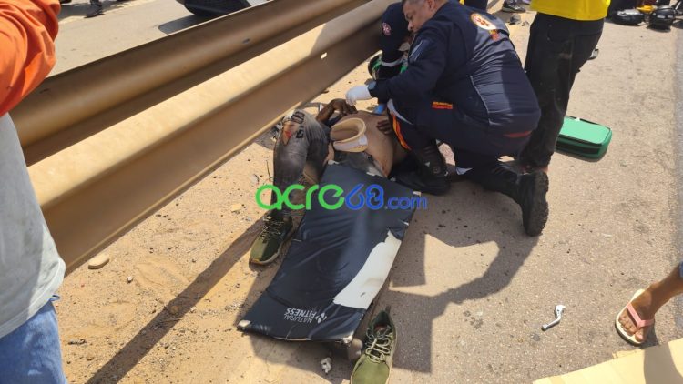 Tragédia na BR-364: colisão entre duas motos deixa um morto e dois gravemente feridos em Rio Branco