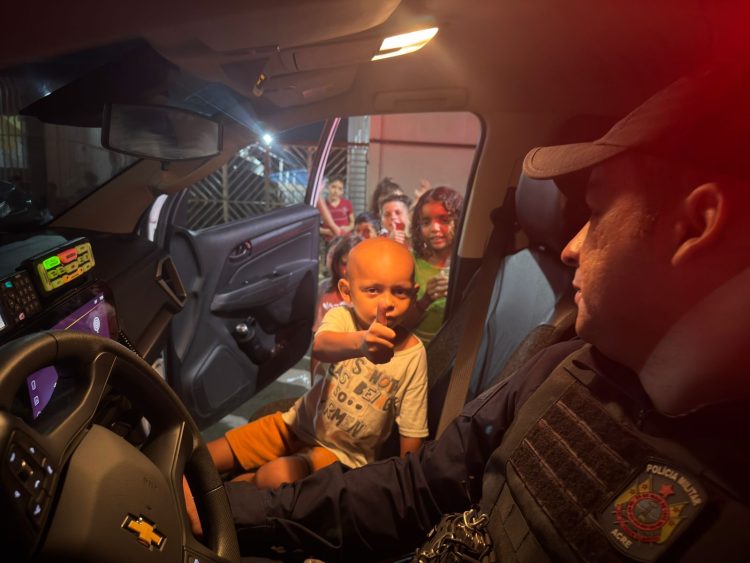 Ação Social da RP 101 Encanta Crianças e Aproxima Polícia Militar da Comunidade nos Bairros Base e Papoco