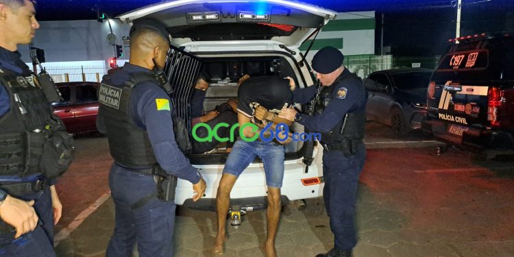 Confronto no Areal: Perseguição Policial Resulta em Quatro Armas Apreendidas e Suspeito Baleado em Rio Branco
