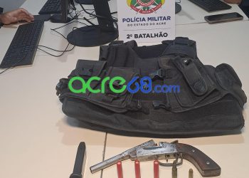 Força Tática Localiza e Apreende Arsenal, Colete Balístico e Munições em Oficina na Cidade do Povo