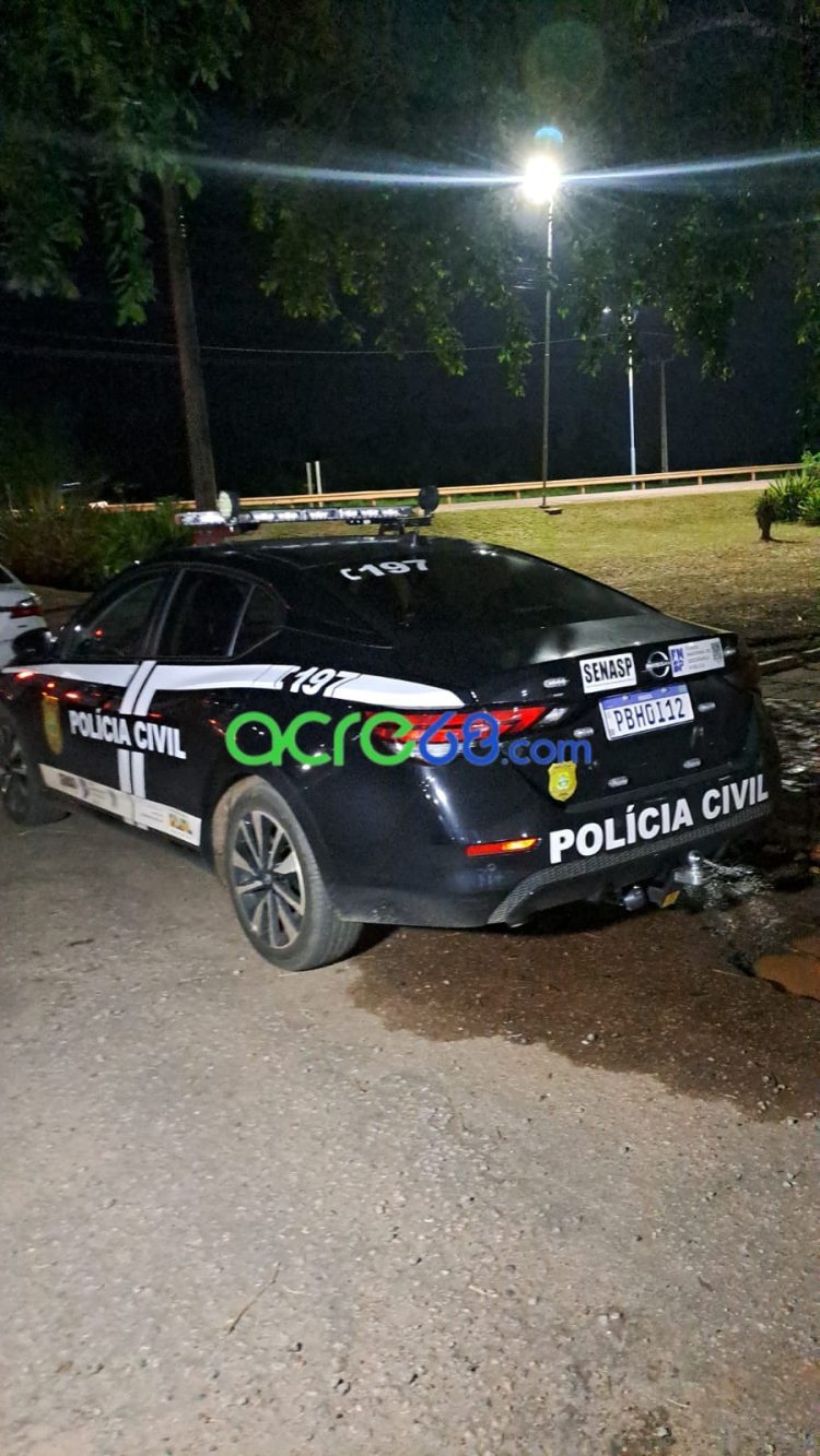 Marido agride esposa, é esfaqueado em legítima defesa e preso em Rio Branco; suspeito passa mal na delegacia e mobiliza Samu