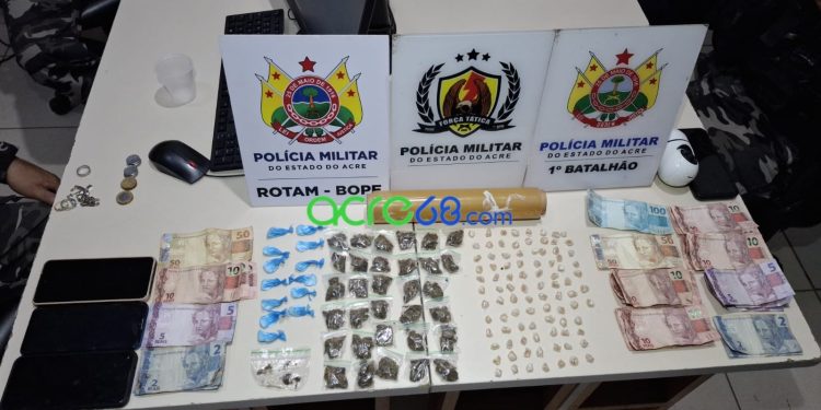 Operação Conjunta da ROTAM e Força Tática Desarticula Duas Bocas de Fumo na Baixada da Sobral