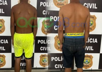 PCAC localiza e prende dois homens procurados pela Justiça em Tarauacá