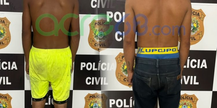 PCAC localiza e prende dois homens procurados pela Justiça em Tarauacá