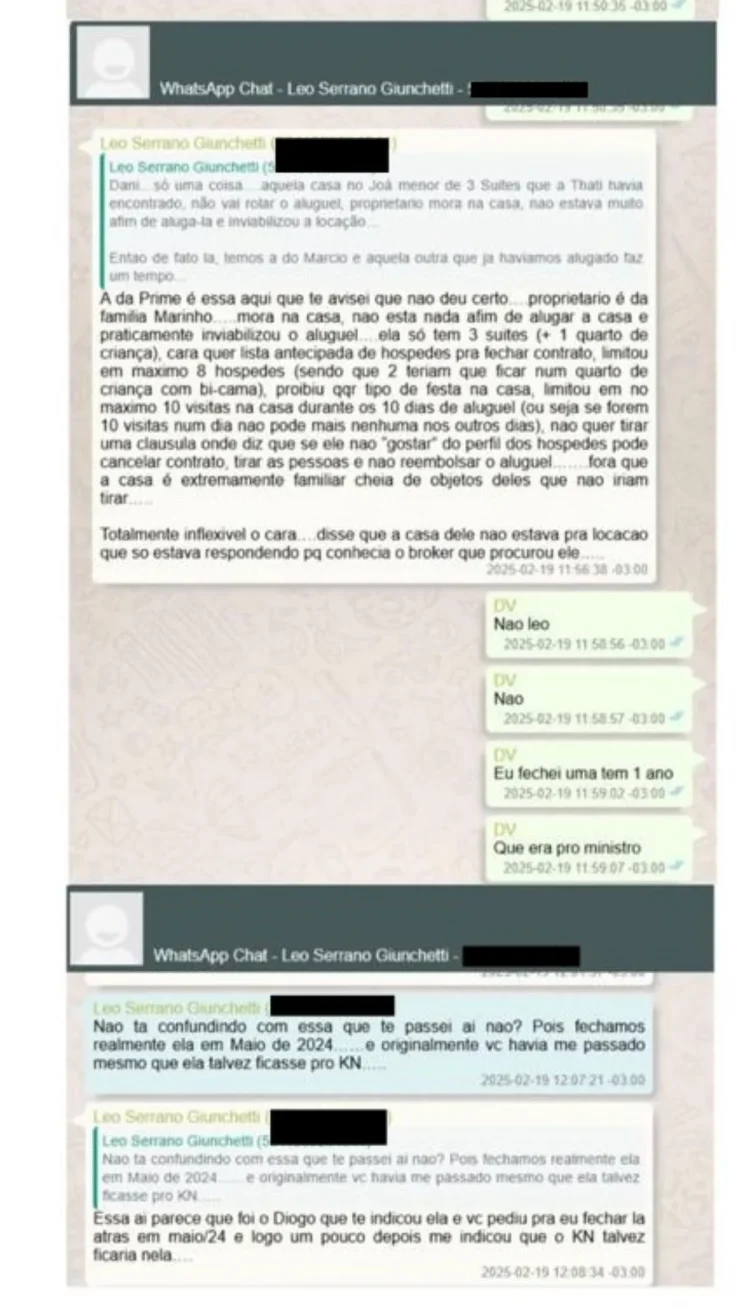 Vorcaro reservou mansão de R$ 250 milhões para ministro “KN” no Carnaval