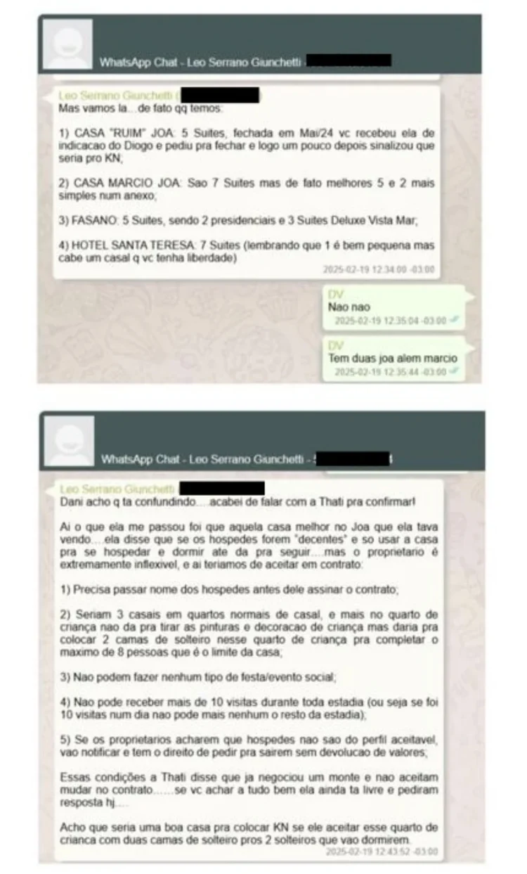 Vorcaro reservou mansão de R$ 250 milhões para ministro “KN” no Carnaval
