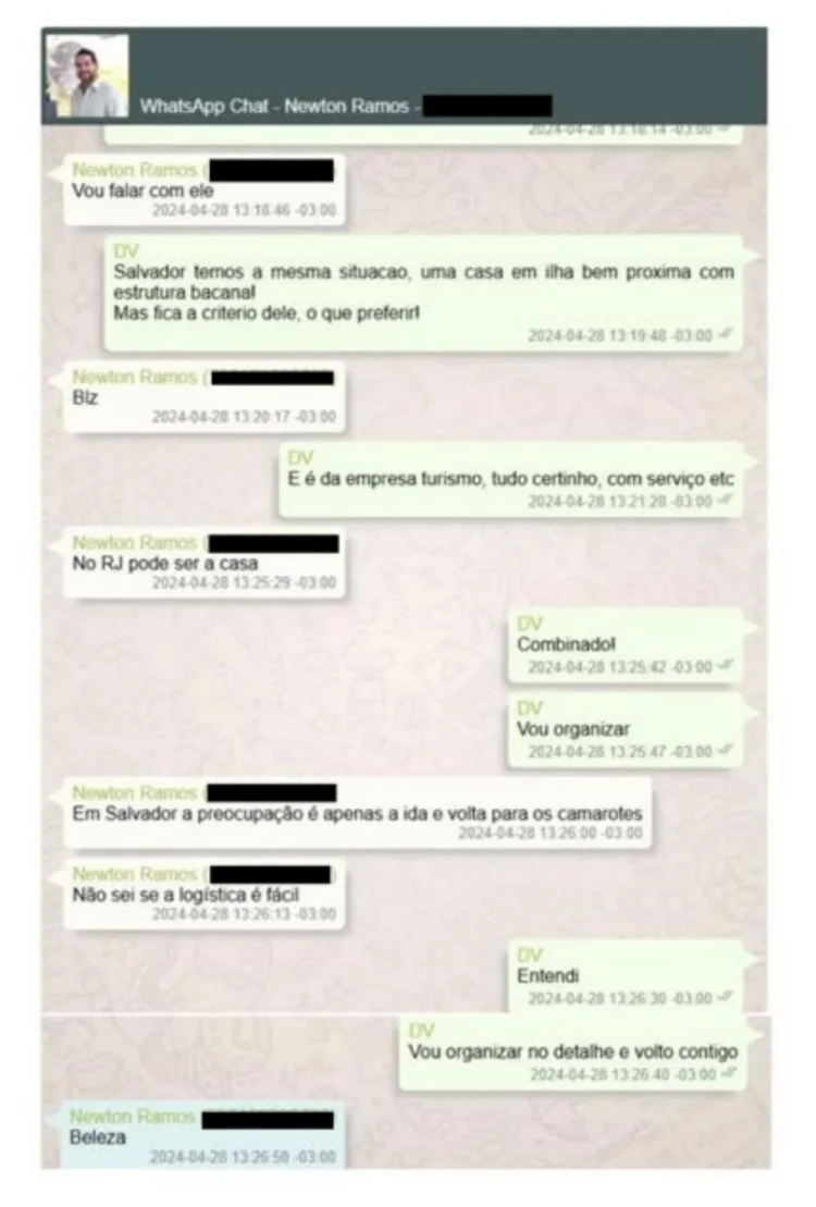 Vorcaro reservou mansão de R$ 250 milhões para ministro “KN” no Carnaval