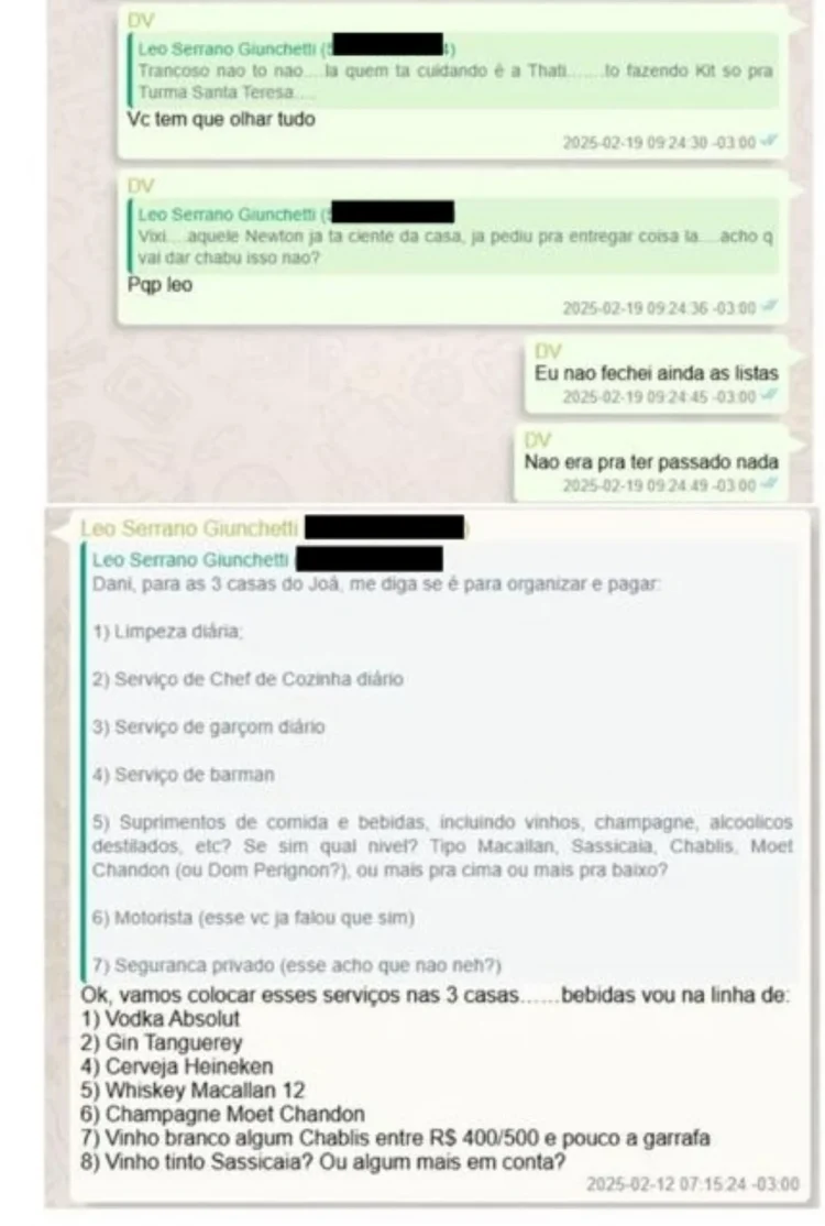 Vorcaro reservou mansão de R$ 250 milhões para ministro “KN” no Carnaval