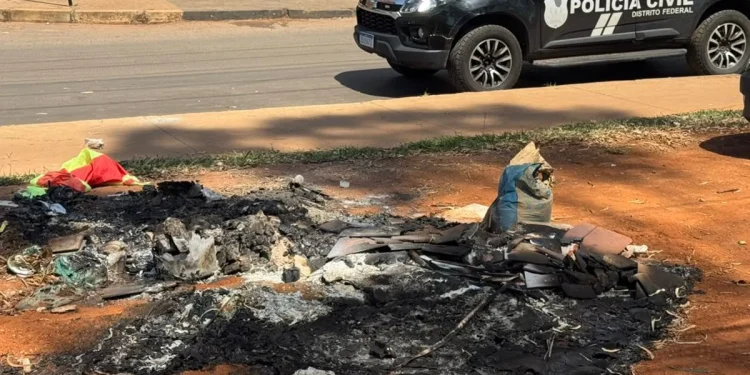 Borracheiro chamou a polícia ao ver bebê carbonizado: “Arrepiado até agora”