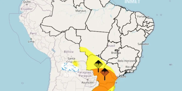 Ciclone se forma no Rio Grande do Sul com alerta de ventos de até 100 km/h
