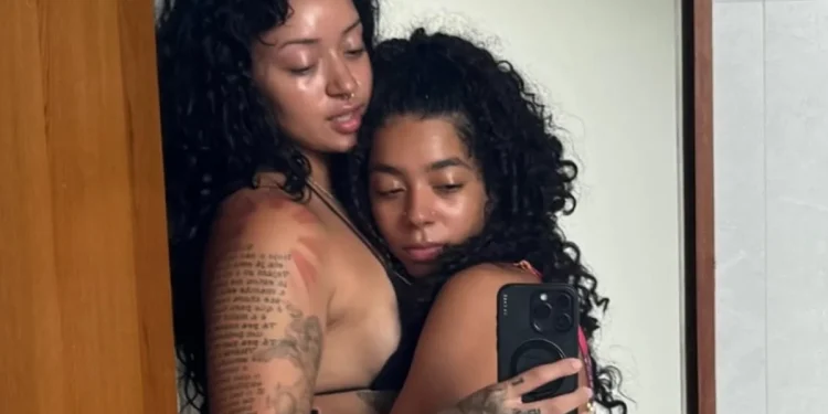 Foto: filha de Carla Perez, Camilly Victória assume namoro com americana