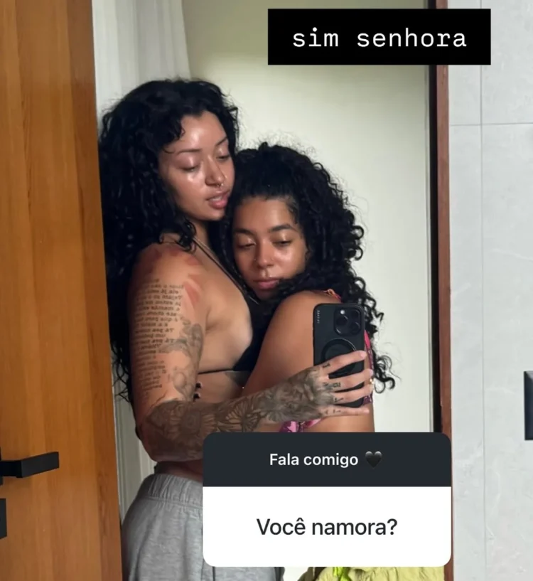 Foto: filha de Carla Perez, Camilly Victória assume namoro com americana