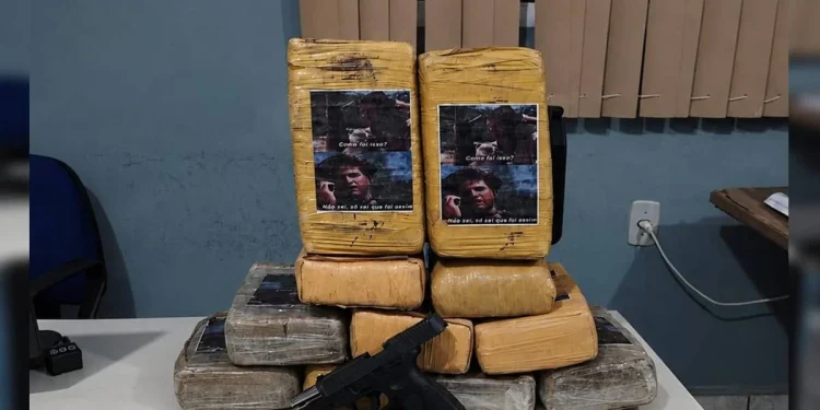 Cena de O Auto da Compadecida é estampada em maconha apreendida em RO