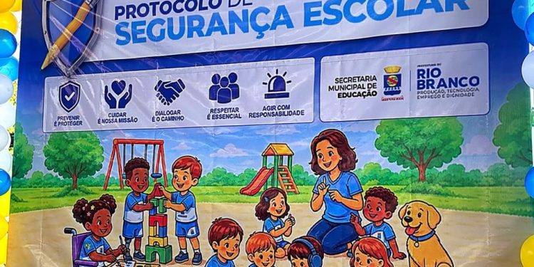 Mais de 90 escolas da rede municipal passam a contar com protocolo de segurança em Rio Branco