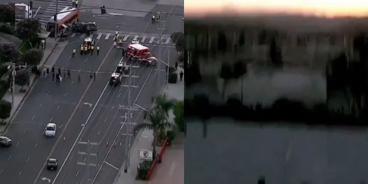 Imagens mostram queda de helicóptero que matou piloto e repórter de TV. Veja vídeo
