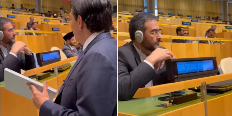 Na ONU, embaixador de Israel provoca diplomata iraniano, que não reage. Veja vídeo Na ONU, embaixador de Israel provoca diplomata iraniano, que não reage. Veja vídeo