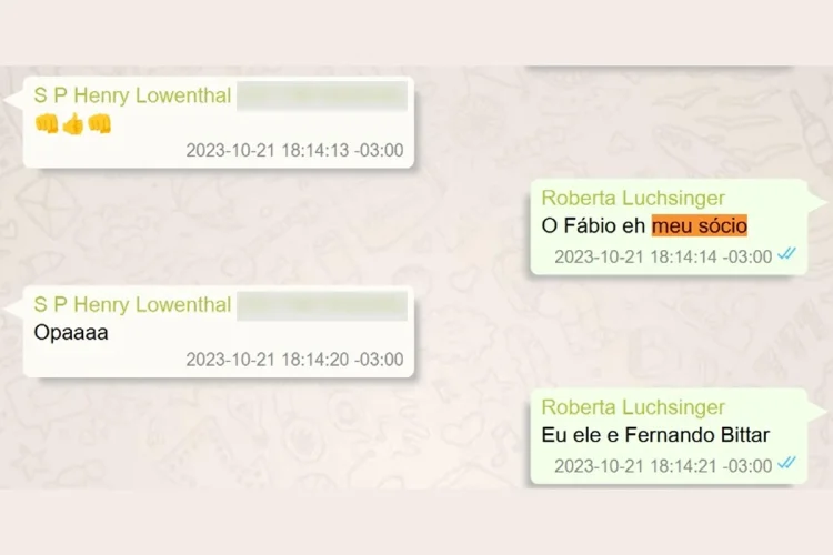 Exclusivo: Luchsinger trata Lulinha como sócio em oito mensagens de “zap”. Ouça áudios