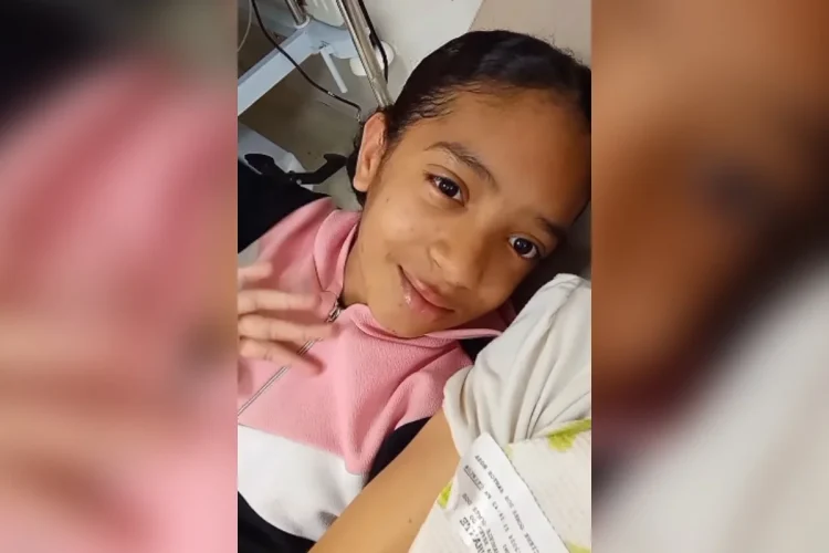 Menina atacada por abelhas reencontra motoboy que a salvou. Veja vídeo