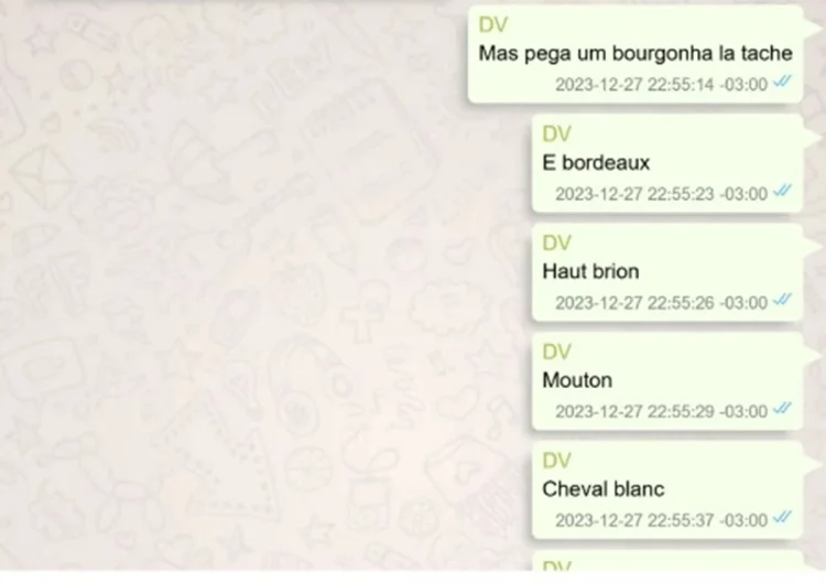 Vorcaro ofereceu a Moraes almoço com caviar, foie gras e trufas; veja fotos