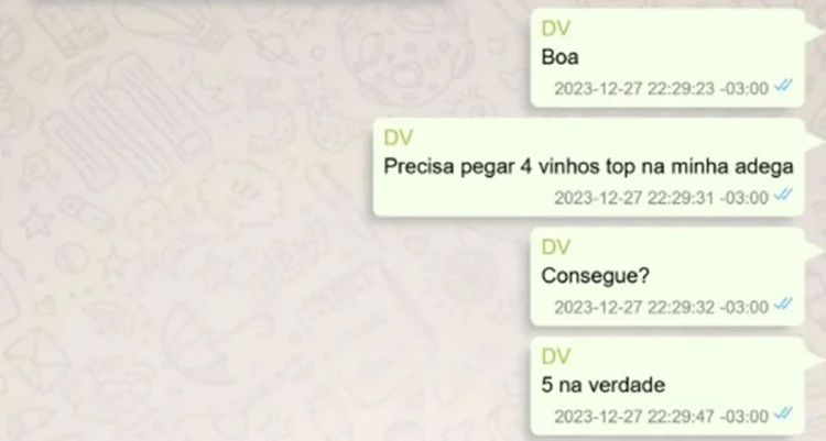 Vorcaro ofereceu a Moraes almoço com caviar, foie gras e trufas; veja fotos