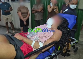 Agressão brutal deixa jovem despido e com lesões severas no rosto em parque da Capital