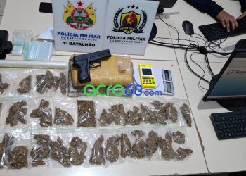​Força Tática desarticula central de armazenamento de entorpecentes e apreende quase 4 kg de drogas no bairro Conquista