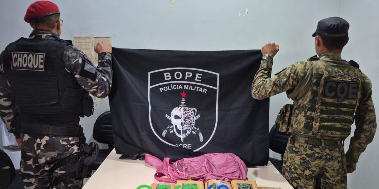 Casal é preso pelo BOPE com mais de 5 kg de maconha no bairro da Glória, na capital