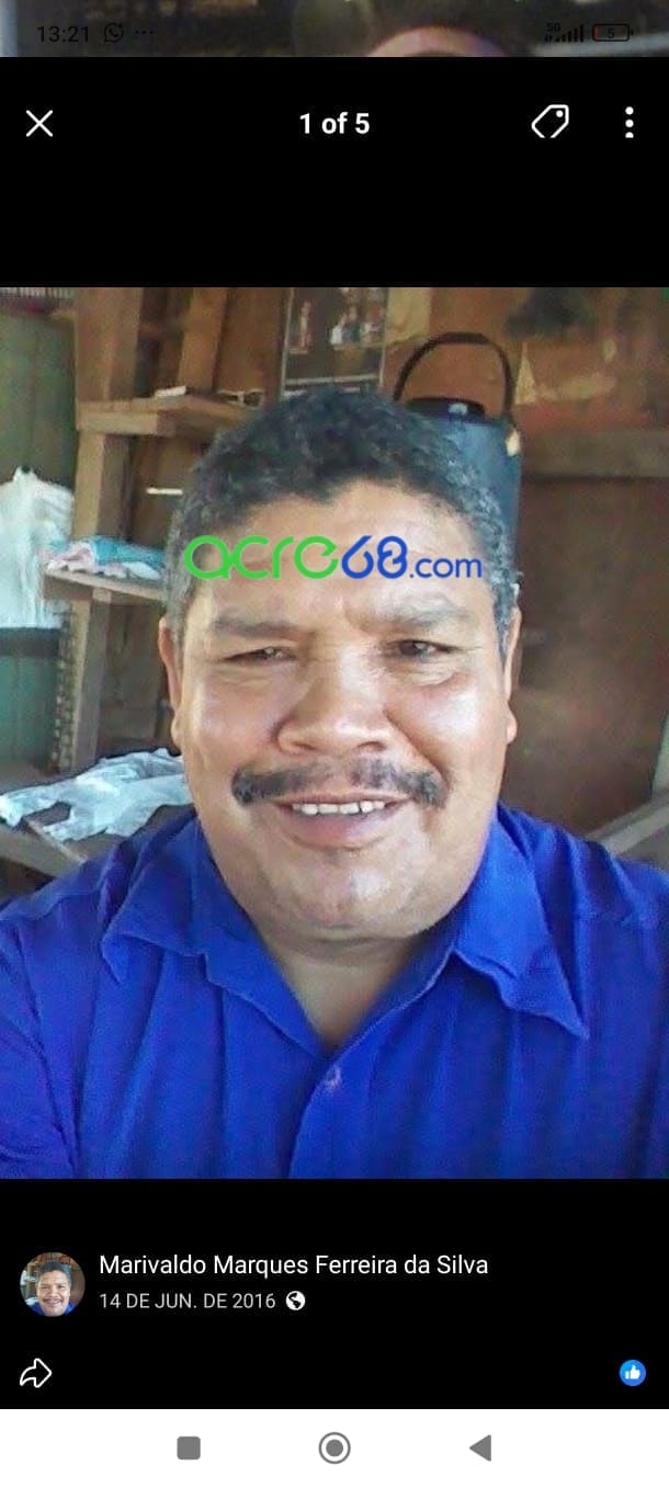 Desaparecido há 3 dias, pastor de 61 anos é achado morto dentro de veículo no Segundo Distrito de Rio Branco