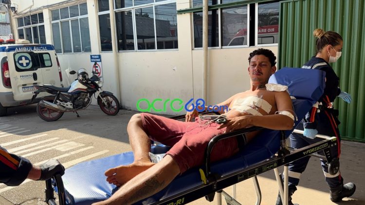Desentendimento em residência termina com jovem esfaqueado na região do Calafate, em Rio Branco