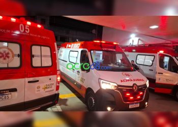 Acidente entre duas motos na estrada de Porto Acre termina com quatro feridos no domingo