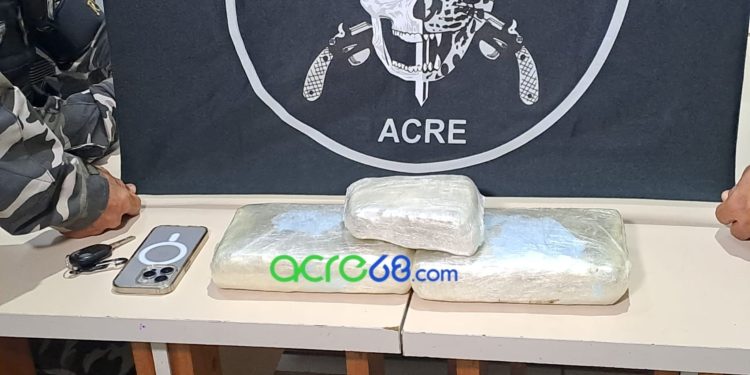 Suspeito é preso pelo BOPE em Rio Branco com substância ilícita escondida em panela de pressão