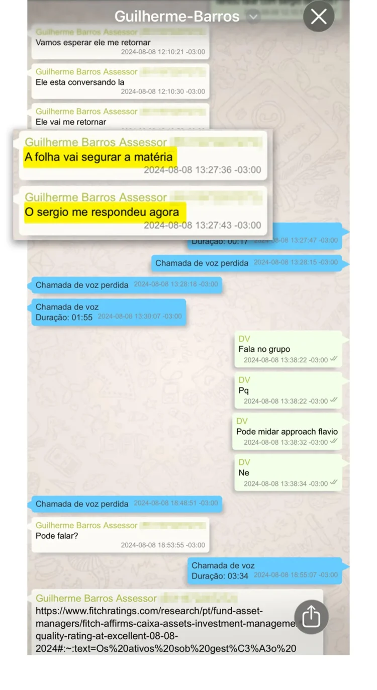 Daniel Vorcaro pagou R$ 1 milhão para “adiar” e “amenizar” matéria na Folha de S.Paulo
